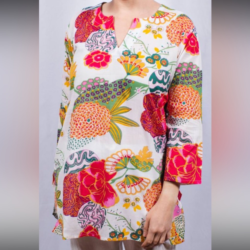 Kikisol Garden Tunic Multicolor size Small